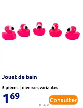 Action Jouet de bain offre