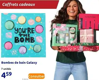 Action Galaxy bombes de bain offre
