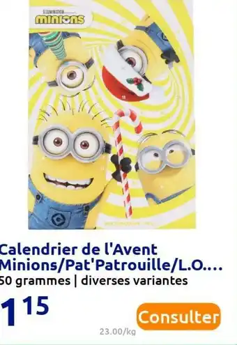 L.o.l. surprise ! calendrier de l'avent minions/pat'patrouille/