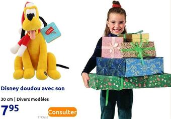 Action Disney doudou avec son offre