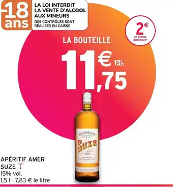 Intermarché Hyper APÉRITIF AMER SUZE offre