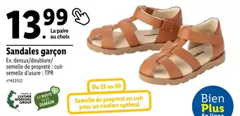 Lidl Lupilu Sandales garçon offre