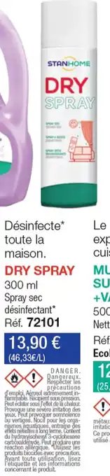 Stanhome DRY SPRAY offre