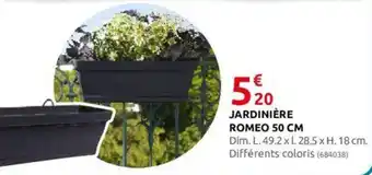 Rural Master JARDINIÈRE ROMEO 50 CM offre