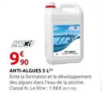 Rural Master ANTI-ALGUES 5 L(¹) offre