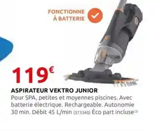 Rural Master ASPIRATEUR VEKTRO JUNIOR offre