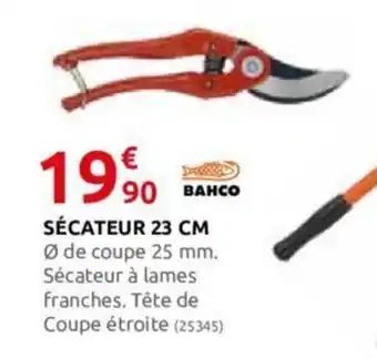 Rural Master SÉCATEUR 23 CM offre