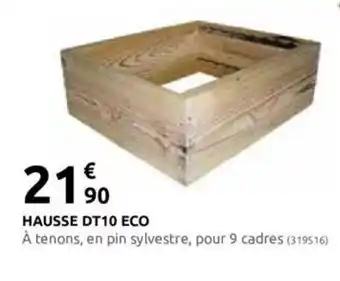 Rural Master HAUSSE DT10 ECO offre
