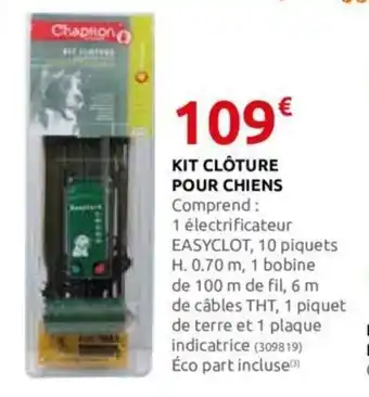 Rural Master KIT CLÔTURE POUR CHIENS offre