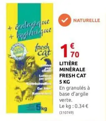 LITIĂRE MINĂRALE FRESH CAT 5 KG