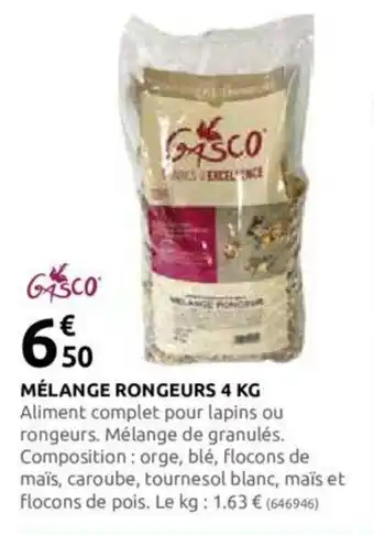 Rural Master MÉLANGE RONGEURS 4 KG offre