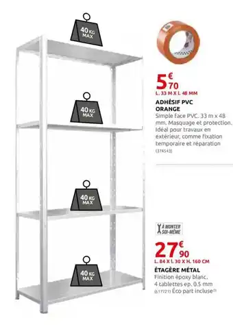 Rural Master ÉTAGÈRE MÉTAL offre