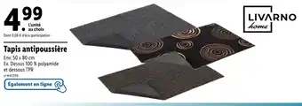 Lidl LIVARNO HOME Tapis antipoussière offre