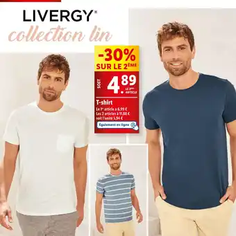 Lidl LIVERGY T-shirt offre