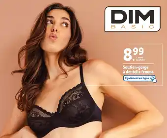 Lidl DIM BASIC Soutien-gorge à dentelle femme offre