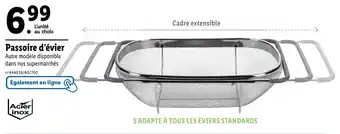 Passoire d’évier