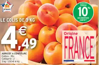 Intermarché Express ABRICOT A CONFITURE offre