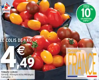 Intermarché Express TOMATE CERISE offre
