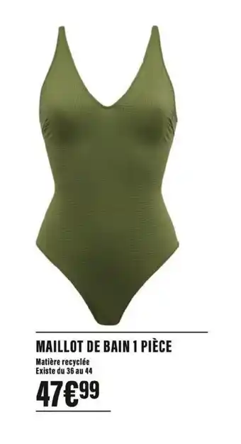 Monoprix MAILLOT DE BAIN 1 PIÈCE offre