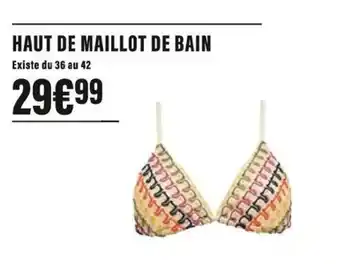 Monoprix HAUT DE MAILLOT DE BAIN offre