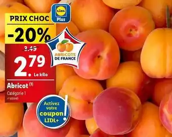 Lidl Abricot offre