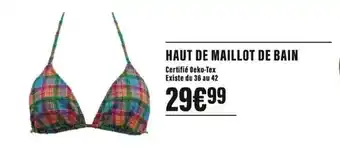 Monoprix HAUT DE MAILLOT DE BAIN offre
