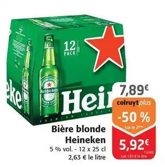 Colruyt Heineken - bière blonde offre