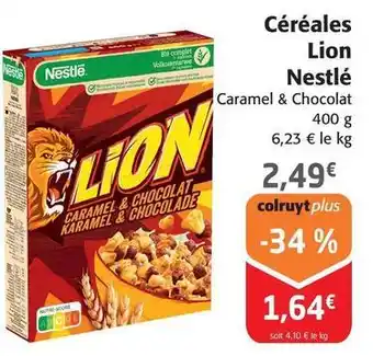 Colruyt Nestlé - céréales lion offre