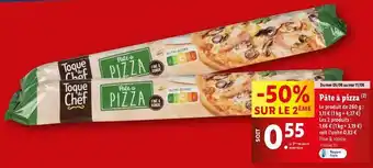 Lidl Pâte à pizza offre