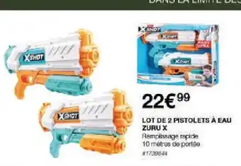 Costco LOT DE 2 PISTOLETS À EAU ZURU X offre