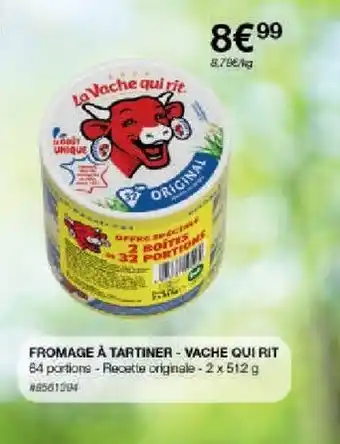 Costco FROMAGE À TARTINER-VACHE QUI RIT offre