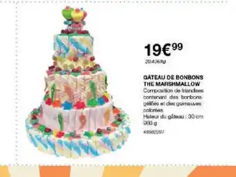 Costco GÂTEAU DE BONBONS THE MARSHMALLOW offre