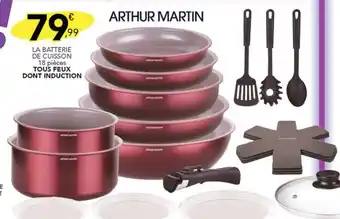 Stokomani LA BATTERIE DE CUISSON 18 pièces TOUS FEUX DONT INDUCTION offre