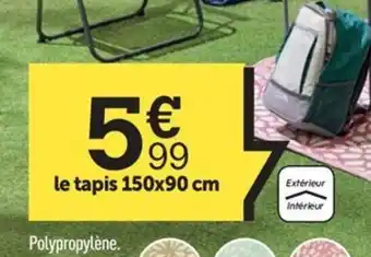 Centrakor le tapis 150x90 cm offre
