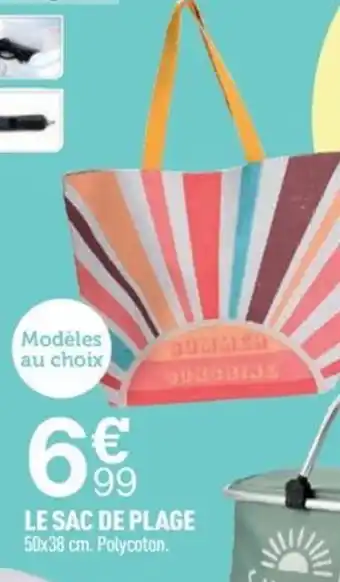 Centrakor LE SAC DE PLAGE 50x38 cm. Polycoton. offre