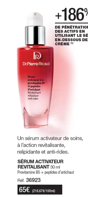 Stanhome SÉRUM EN-DESSOUS DE LA CRÈME (1) offre