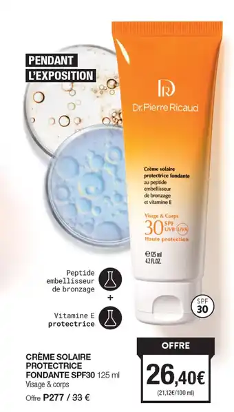 Stanhome CRÈME SOLAIRE PROTECTRICE FONDANTE SPF30 125 ml offre