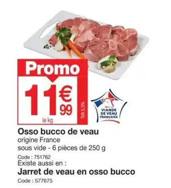 Osso bucco de veau