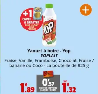Coccimarket Yaourt à boire - Yop YOPLAIT offre