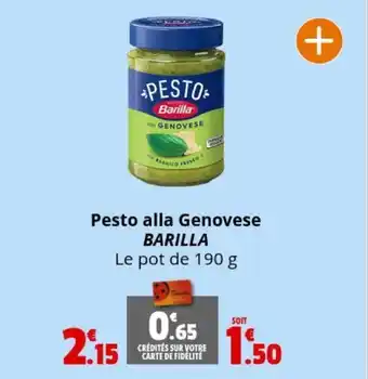 Coccimarket Pesto alla Genovese BARILLA offre