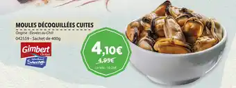 Gel 2000 MOULES DÉCOQUILLÉES CUITES offre