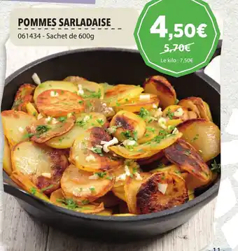 Gel 2000 POMMES SARLADAISE offre
