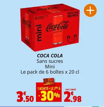 Coccinelle Supermarché COCA COLA offre