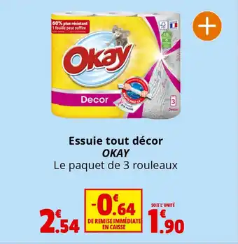 Coccinelle Supermarché Essuie tout décor OKAY offre
