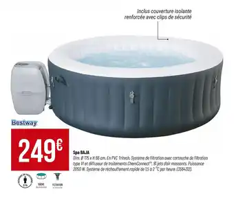 Bricorama Bestway Spa BAJA offre