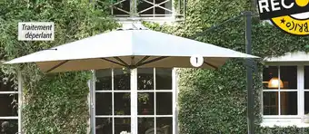 Bricorama Parasol excentré ROMA offre