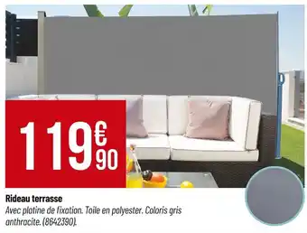 Bricorama Rideau terrasse offre