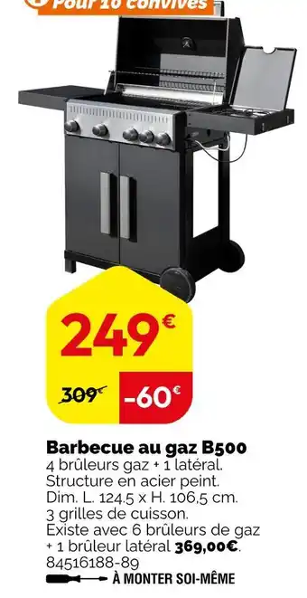 Weldom Barbecue au gaz B500 offre