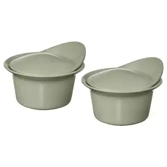 IKEA FÄrgklar Plat service/four couvercle, mat vert clair, 0.2 l offre