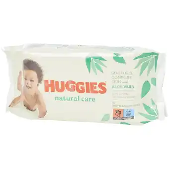 Action Huggies Lingettes pour bébé Huggies Natural Care offre